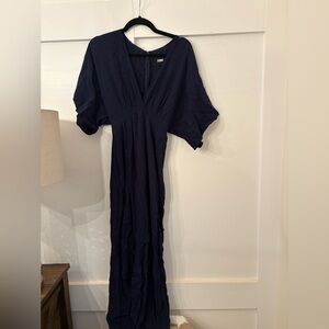 Reformation Navy Blue Maxi Dress